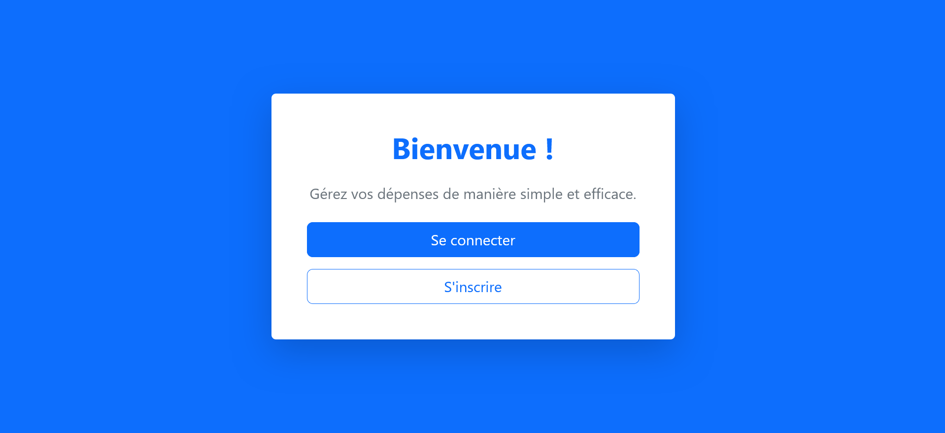 Interface principale du calculateur